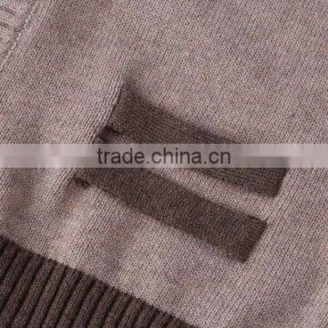 New Style v Neck Cardigans Knitted Boys Sweaters Design With Raglan Sleeves photo-3