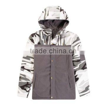 China manufacture xxxxl warm snow camo men jacket