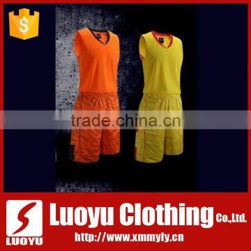 2017 100% Polyester quick dry latest new best design basketball jersey