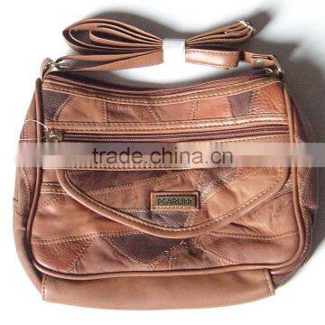 Patchwork bag, leather patchwork bag