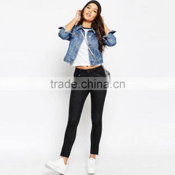 Ladies Fancy OEM Customized Cheap Jacket Wholesale of Great Quality photo-4