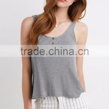 women slim fit cotton tank top