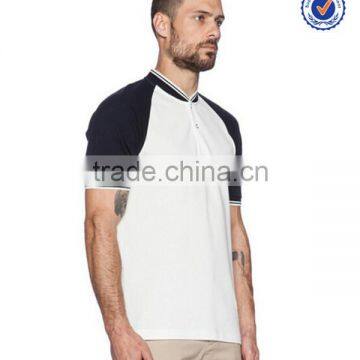 Wholesale Stylish Mens Polo Shirts no Collar photo-2