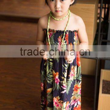 COOL KID ZONE 2016 Rayon Flower Soft Baby Dress off Shoulrder Fashion Girl Baby Dress photo-6