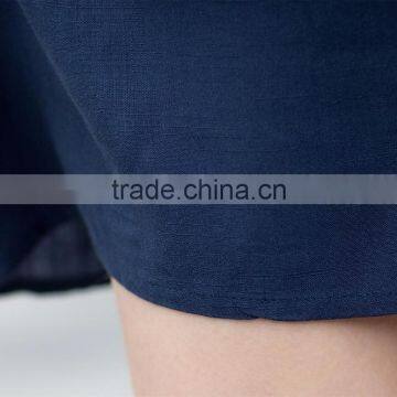 Breathable Ladies's Loose Style Dress for Summer Fashion Scoop Neck Dress Sleeveless Dress Casual Skirt photo-6