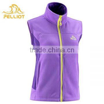 OEM Custom Logo Promotional Polar Fleece Vest With Two Pockets photo-6