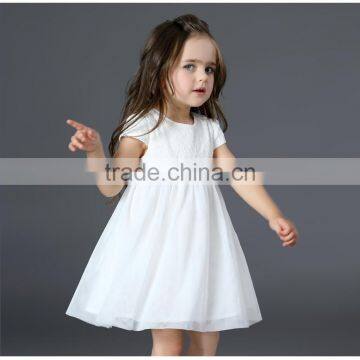 Girls Summer Dress a Little Girls Pink Princess Short Sleeve photo-2