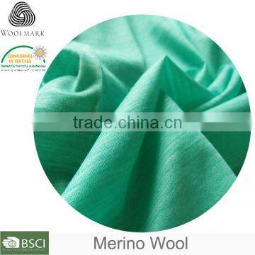 100% Merino Wool Fabric Customized,knitted Jersey Printed Fabric Textile photo-2