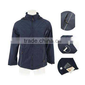 Hot sale warm fleece jacket waterproof softshell