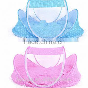4pcs/Set Baby Crib Sets Portable Folding Type Comfortable Infant Pad With Sealed Mosquito Net Baby Mosquito Net Baby Bedding photo-3