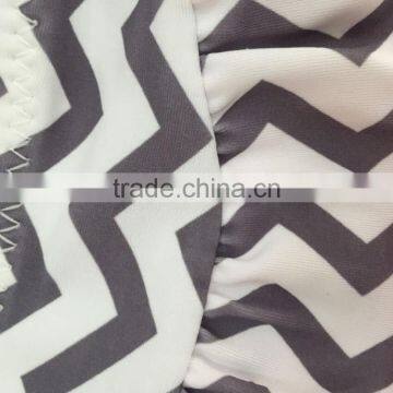 2015 Baby Girls Swim Suit Chevron Swim Suit Girls Swimming Suit Chevron Swimming Suit Grey Chevron Pink photo-3