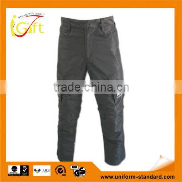 2015 SS hot sale clothes 300T grey 100%nylon fabric waterproof cargo pants