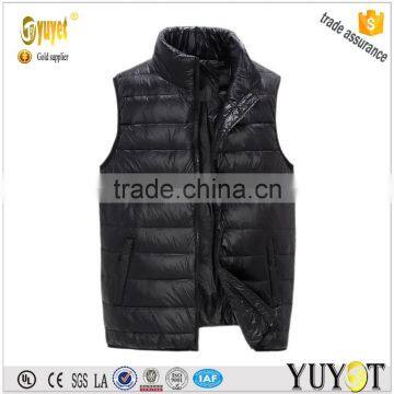 OEM services warm keeper waistcoats winter men duck down vest