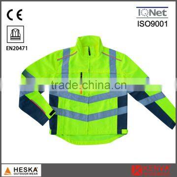 Wholesale reflective winter jackets workwear hivis jacket