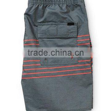 2016 Wholesale Spandex Nylon/cotton Surf Shorts With Elastic Waist Band Drawstring photo-4