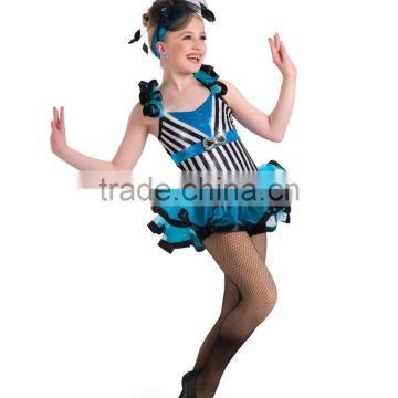 2017 New !!-Medium Style and Sleeveless Design Girl's Jazz Costumes photo-5