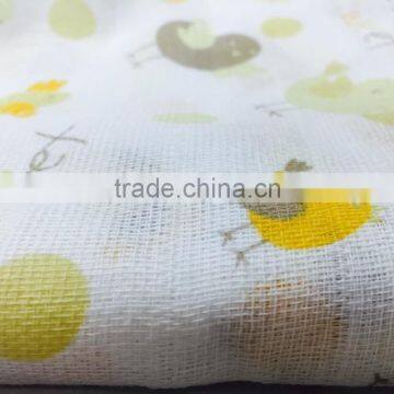 Baby Blanket 100%cotton Muslin Gauze 21s/32s/40s Muslin Baby Blanket photo-3