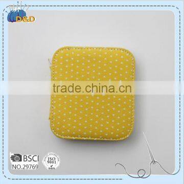 D&D Needlework Materials Yellow Fabric Zipper Pouch Sewing Kit Set With Sewing Accessories Promotional Gift photo-3