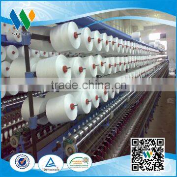 Hubei factory vigin quality polyester yarn with best ring spun technis