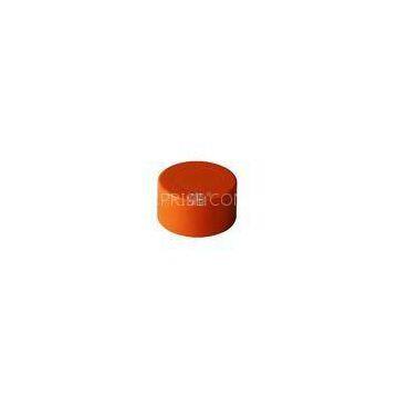 AS 2053 Electrical PVC End Cap White , Orange PVC Conduit Fittings