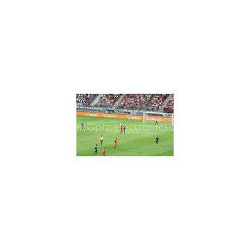 Full Color Advertising Football Stadium Perimeter LED Display Boards P12mm , 5800cd/