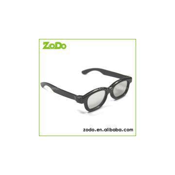 ABS frame colored len polarized 3d glasses type