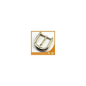Pin Clip Custom Shiny Gold Plated Belt Buckle For 4cm Men\'s Leather Belt