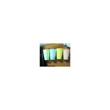 Yellow Plastic Disposable Juice Cups For Drinking 200ml 7x9cm photo-1