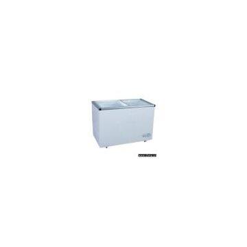 Sell 360L /430L /530L Glass Sliding Door Chest Freezer