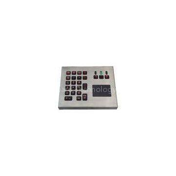 Backlight Vandalproof Industrial Touchpad With Numeric Keypad