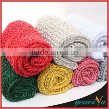 Stock For Any Color Knitted Winter Scarves