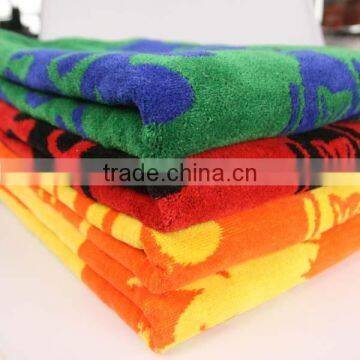 jacquard velour beach towel wholesale