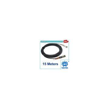 New SFP+ to SFP+ Active cable, 15 meters, Compatible cable for networking, datacom, telecom