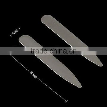 Customize Metal Stainless Steel Collar Stays w Logo Assorted Sizes 2017