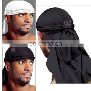 Western Style long Elastic Cap Spandex King'S Durag Cap
