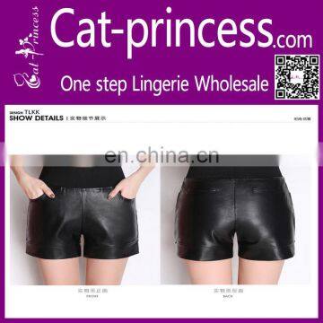 New arrival leather women pants wholesale