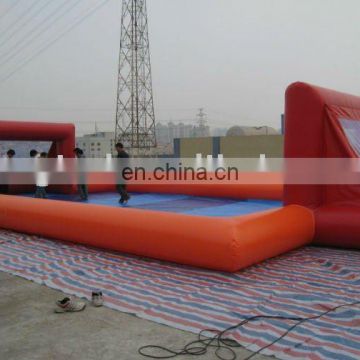 inflatable soccer field/soap football field/inflatable soccer soap field