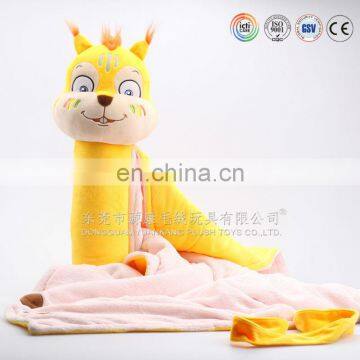 blanket pillow cartoon plush pillow pet blanket plush animal pillow blanket