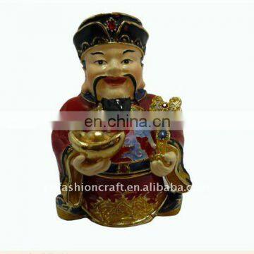 Luck God jewelry trinket box