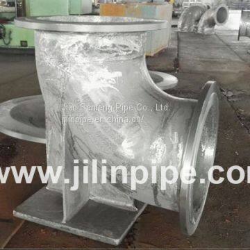 Ductile Iron Pipe Fittings, Double Flanged Duckfoot Bend. photo-2