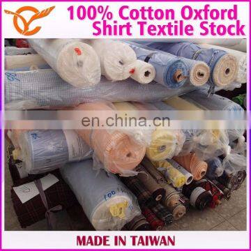 Taiwan Latest Tartan Oxford Textile Stock