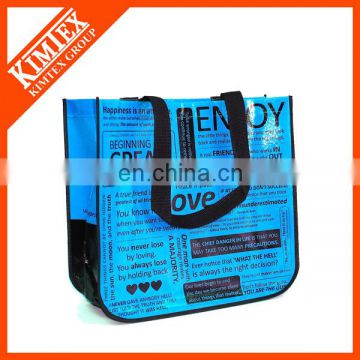 Shoulder recycled customized polyester bag