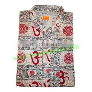 Full Sleeve Long Yoga Kurta in Cotton, Size : Chest 120 x Height 104 x Sleeve 59.5 Centimeters. photo-2