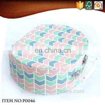 Decorative Wedding Cardboard Suitcase Gift Box Wholesales With Handle photo-3