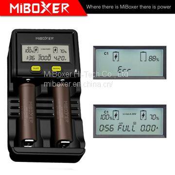 Miboxer New C2-4000 Battery Charger for Li-ion 2 Bay DC Battery Chargers AA NIMH Battery Chargers photo-4