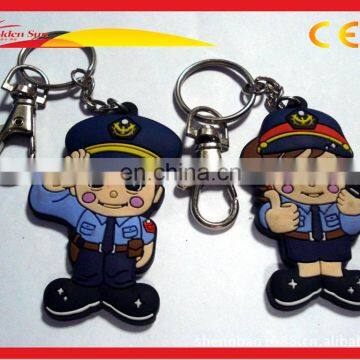 Soft Rubber PVC Plastic Key Tags