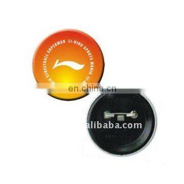 2013 Hot selling High Quality Promotional Happy Face brand Tin Metal Button Badge