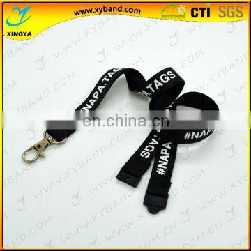 2015 Promotional cheap silkscreen lanyard