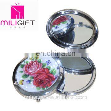 2016 small round pocket folding mirror