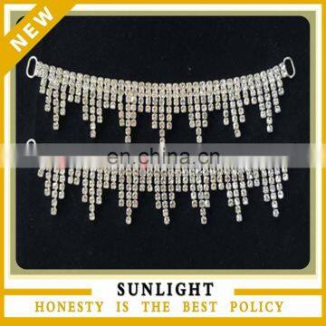 Hot Sale Fashion Wholesale beautiful rhinestone bikini connector wholesale